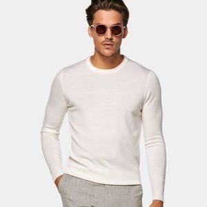 BRAND NEW SuitSupply merino wool crewneck